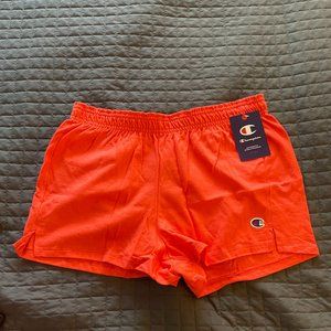 Champion Practice Shorts Orange NWT